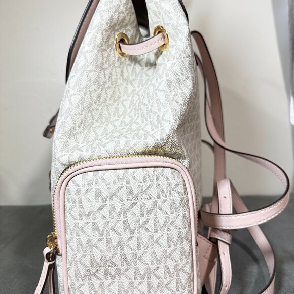 Michael Kors Backpack Jet Set MK Logo Large Chain Backpack - Large main image 3